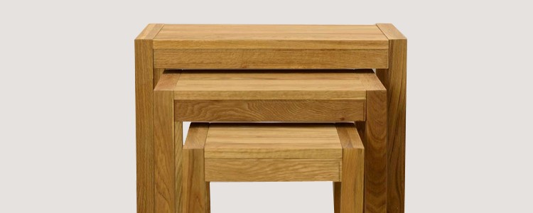 Oak Nest of Tables